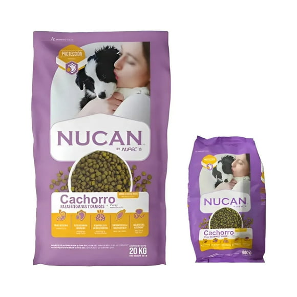 Nucan Cachorro 20 Kg + Nucan Cachorro 900 G