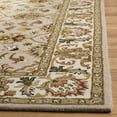 thumbnail image 3 of SAFAVIEH Heritage Nicola Floral Wool Area Rug, Ivory/Light Gold, 5' x 8', 3 of 7