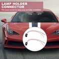 thumbnail image 4 of T10 W5W Auto Light Bulb Socket Lamp Holder Connector Extension x 2,2 x Car Light Socket,Black, Red, 4 of 8