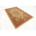 thumbnail image 3 of Unique Loom 3123193 5 x 8 ft. Arsaces Sahand Rectangular Rug, Tan, 3 of 5