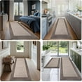 thumbnail image 4 of Machine Washable Kitchen Rug 24" x 84", Non Slip Kitchen Mat for Floor, Absorbent Entrance Runner Rug for Bedroom, Hallway, Bathroom, Door (Roll Packing), 4 of 14