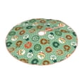 thumbnail image 2 of Balery Christmas Donuts Printed Christmas Tree Skirt , Merry Christmas Party Christmas Tree Decoration,Adjustable Tree Skirt-30", 2 of 8