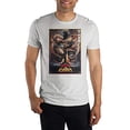 thumbnail image 4 of Mens White Godzilla Classic Monster Movie Graphic Tee - 5XL, 4 of 6