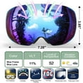 thumbnail image 5 of Ski Goggles,Findway Snowboard Snow Goggles Magnetic Interchangeable Dual Lens, Blue Lens Blue Frame, 5 of 8