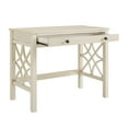 thumbnail image 2 of Linon Whitley Desk, Antique White, with Full Length Easy Glide Drawer, 2 of 7
