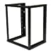 thumbnail image 2 of NavePoint 12U Wall Mount Open Frame 19 Inch Server Equipment Rack Threaded 16 inch Depth Black, 2 of 8