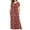 Red(NEW2), variant on Patlollav Womens Plus Size Dresses Printed Short Sleeve Round Neck Pleated Pocket Ankle Length Dress