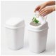thumbnail image 1 of TOROSQUI | Bote de Basura Chico 2 Pack con Tapa Balanc&iacute;n | Basurero de Pl&aacute;stico Resistente, Papelera para Ba&ntilde;o, Cocina y Oficina, Compacto, Moderno y Anti Olores (Blan, 1 of 8