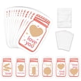 thumbnail image 1 of Valentine's Day Birthday Drift Bottle Greeting Card Classroom Children's Part ]✨ M8I0, 1 of 8