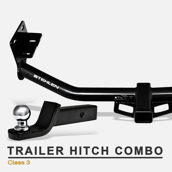 Stehlen 733469492368 Class 3 Trailer Hitch Receiver 2" with Loaded Ball Mount For 2013-2018 Hyundai Santa Fe Sport / 2014-2015 Kia Sorento
