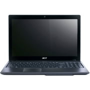 Angle View: Acer Aspire 15.6" Laptop, Intel Core i7 i7-2630QM, 4GB RAM, 640GB HD, DVD Writer, Windows 7 Home Premium, Black, AS5750G-2634G64Mnkk