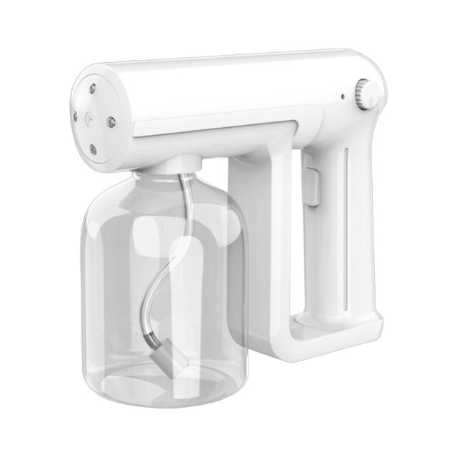 Pulverizador de luz azul nano USB eléctrico Desinfección Nebulizador blanco Zulema pulverizador de desinfección