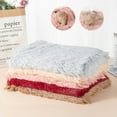 thumbnail image 1 of Winter Warm Small/Medium Puppy Cats Dogs Carpet Fluffy Plush Pet Soft Blanket, 1 of 7