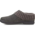 thumbnail image 4 of Clarks  Grey Knitted Collar Winter Clog Rounded Closed Toe Slippers (Grey Holiday, 9), 4 of 6