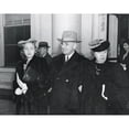thumbnail image 2 of Vice President-Elect Harry Truman Arriving For President Franklin Roosevelt'S 4Th Inauguration. With Him Are His Wife, 2 of 2