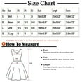 thumbnail image 3 of Lilgiuy Summer Sales Women's Summer New Round Neck Short Sleeve Casual Dress Temperament A-line Skirt, 3 of 5