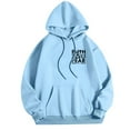 thumbnail image 5 of Christian Hoodies for Men 2025 Faith Over Fear Hoodie Hooded Sweatshirt with Pockets Pullover Hoodie Mens Hoodies, 5 of 7