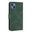 thumbnail image 5 of Phone Case for iPhone 14 Plus Wallet Cover with Wrist Strap, Splicing PU Leather Flip Case Card Holder Slots Kickstand Magnetic Closure for Women Men for iPhone 14 Plus, Green, 5 of 6