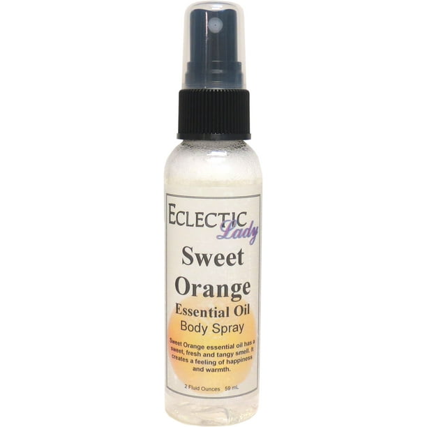 Sweet Orange Essential Oil Body Spray, 16 ounces
