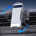 thumbnail image 4 of Soporte Giratorio Inteligente para Teléfono, Cargador de Coche de Carga Rápida para la Mayoría de Teléfonos Móviles y Tabletas, para Teléfonos Plegables., 4 of 5