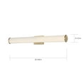 thumbnail image 4 of Nuvo Lighting - Lena-39W 1 LED Bath Vanity-35.63 Inches Wide by 4.5 Inches High, 4 of 5