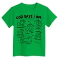 thumbnail image 4 of Gubotare T Shirts for Teen Boys Boys' Summer Short-Sleeve T-Shirt, Crew Neck Kids Top, Everyday Wear Size 13-14 (Green,13-14 Years), 4 of 4