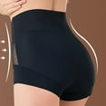 thumbnail image 5 of Xucatan 3 Pcs Butt Lifting Panties With Tummy Control Ladies Mid Rise Underwear, Breathable Plus Size Panties, Comfort Fit Square Cut Briefs for Daily Wear, 5 of 5