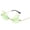 D, variant on YVNAURA Personalized Retro Frameless Gradient Transparent Sunglasses for Women Men Under $8 UV400 Polarized Square Metal Sun Glasses with Clear Frame Lightweight Vintage Shades for Outdoor Driving