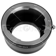 Lens Mount Adapter, Leica R Lens to Micro 4/3 Four Thirds System Camera Mount Adapter, for Olympus PEN E-PL1, E-PL1s, E-PL2, E-PL3, E-P2, E-P3, E-M, OM-D, E-M5, Panasonic Lumix DMC-G1, G2, G3, G