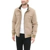 Dockers Mens Microtwill Golf Bomber Jacket Large Khaki