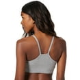 thumbnail image 2 of Kindly Yours Natural Comfort Cotton Wire-Free Pullover Racerback Scoop Bralette, Sizes S-XXXL, 2 of 8