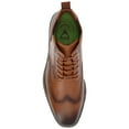 thumbnail image 5 of Vance Mens Bowman Wingtip Lace-up Ankle Boot, 5 of 10