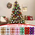 thumbnail image 4 of 12pcs Candy-Colored Christmas Ball Set, 60mm/2.36" Shiny Christmas Ornaments for Tree, Window Display, and Mall Decorations, 4 of 4