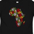 thumbnail image 4 of Inktastic Black History Month Africa in Handmade Textile Fabric Boys or Girls Baby T-Shirt, 4 of 5