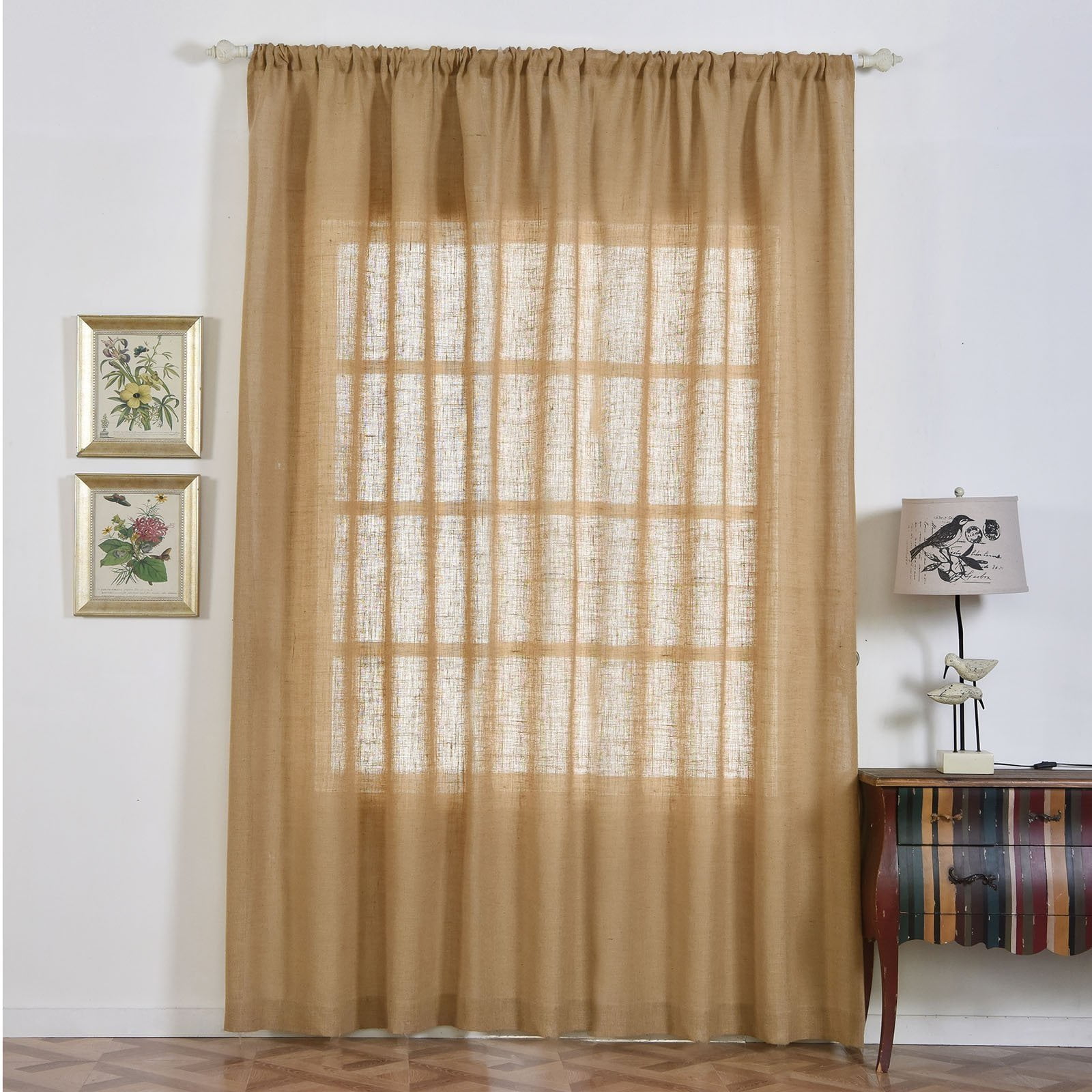 Efavormart 2 Panels 52x108 Eco Friendly Burlap Jute Rustic Home Curtain Backdrop Panels With Rod Pocket For Window Wall Decoration Walmartcom Walmartcom Efavormart 2 Panels 52x108 Eco Friendly Burlap Jute Rustic Home Curtain Backdrop Panels With Rod Pocket For Window Wall Decoration Walmartcom Walmartcom