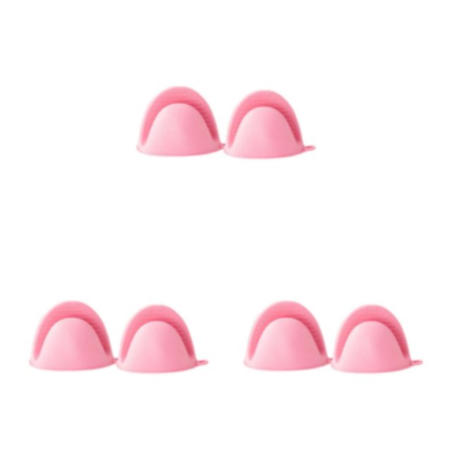 Wosthever 2 unids/set Clip de cuenco antiescaldado resistente al calor soporte de placa de hogar moderno bandeja guante herramienta accesorios Type1 NO1