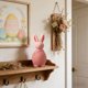 thumbnail image 5 of TanSiDing Easter Bunny Figurine Spring Home Decor Desktop Ornament Festive Bunny Statue Holiday Tabletop Decoration for Indoor Outdoor Decor, 5 of 6