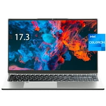 Pre-Owned SANPTENT 17.3" Windows 11 Pro Laptop 16GB RAM 512GB SSD with 4 Core Intel Celeron N5095, 1600x900 IPS Screen, FingerPrint, Backlit Keyboard