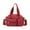 Red, variant on Sports Gym Bag Foldable Travel Duffle Bag Carry On Weekenders Bags Overnight Bag