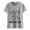 Grey, variant on Pi Day Celebration Graphic Printed Women's Casual T-Shirt Top For Everyday Comfort Oversized T-shirts Short Sleeve Crewneck Casual Tops