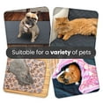 thumbnail image 3 of LuftPets 5-Pack Gray Washable Guinea Pig & Rabbit Bed Liners, 3 of 11