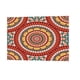 thumbnail image 1 of Cubierta de de decoración de Accessiros de mantel impreso digital para de Bohemia Redondo Rojo, 1 of 8