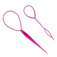thumbnail image 3 of 2PCS Hair Loop Styling Tool Topsy Tail Hair Braid Ponytail Styling Clip Bun Maker For Girls Hairstyle, 3 of 5