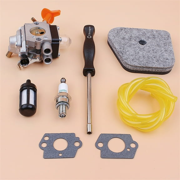 Carburetor Tune Up Kit For FS90R FS130R FS110R FS100R Stihl Brushcutter Trimmer