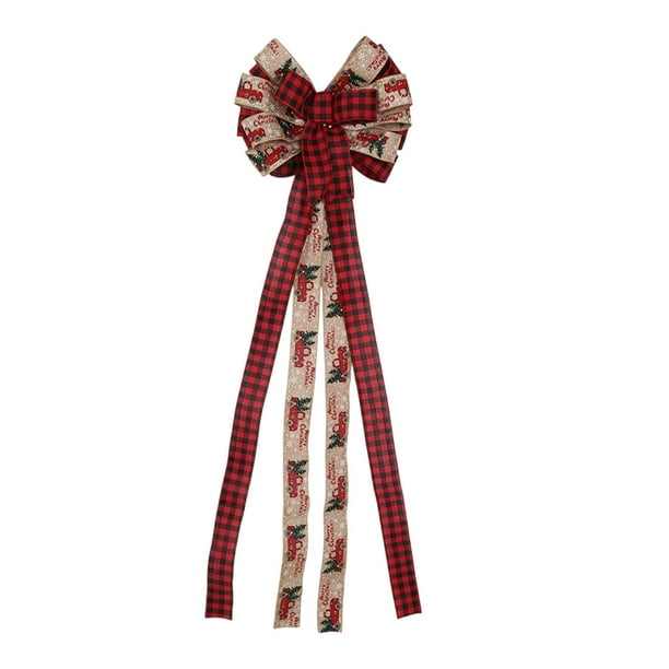 Advancent Decoraciones navideñas extra grandes, adorno rojo para árbol de Navidad, adorno para árbol de Navidad grande Kits de decoración para fiestas