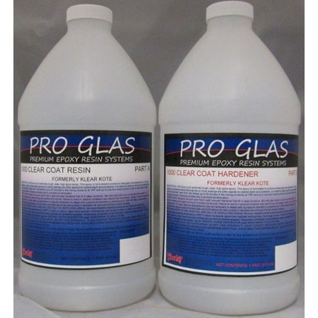 Proglas 1000 Table Bar Top Clear Epoxy Resin 1 Gallon Kit