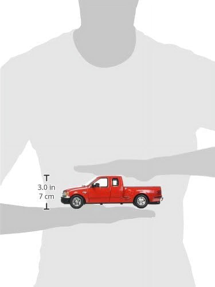 V.I.P. Ford F-150 Pickup Truck Flareside Supercab Red 1/24 Diecast Model Car Play Vehicle