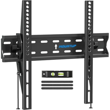 MOUNTUP UL Listed TV Wall Mount, Tilting TV Bracket for Most 26-60 Inch LED LCD OLED Flat/Curved TVs, Low Profile TV