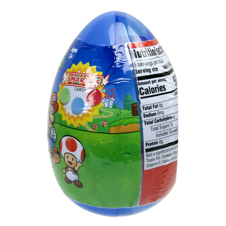 Super Mario - Giant Smarties Easter Egg, 2.86 oz.