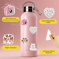 thumbnail image 4 of 35pcs-70pcs Cute Cat Stickers Retro Animal Stickers Lovely Food Stickers for Suitcase Phone Laptop, 4 of 9
